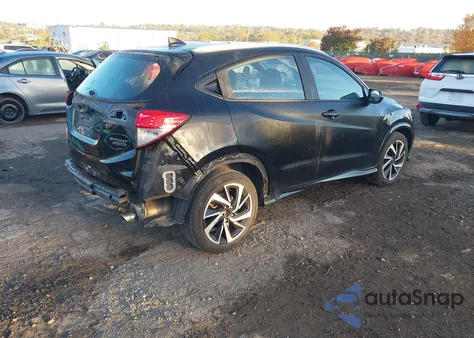 2019 Honda Hr-V Sport из США, поврежденный, VIN 3CZRU6H1XKG712343